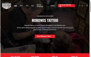 Nokomis Tattoo Walk Ins Every Day website
