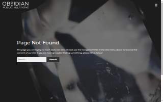 Obsidian Group website