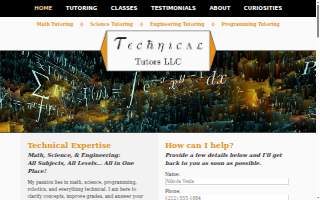 Technical Tutors LLC of Minneapolis website