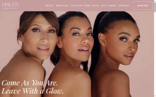 Haven Beauty Collective website