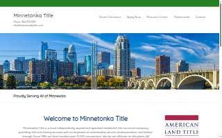 Minnetonka Title website