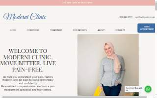 Moderni Spine website