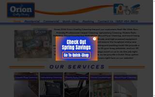 Orion Quality Cleaning of Minnetonka website