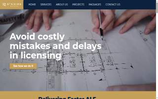 R2 Studios Architecture website