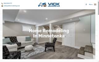 Vick Remodeling website
