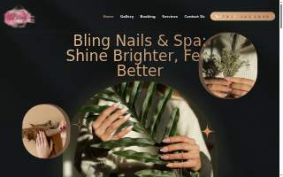 Bling Nails & Spa - Fargo website