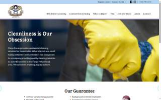 Clean Freak FM website