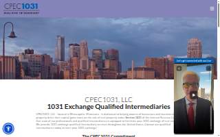 Cpec1031, LLC website