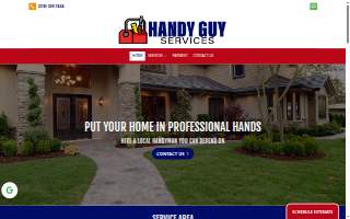 Handy Guy Services website