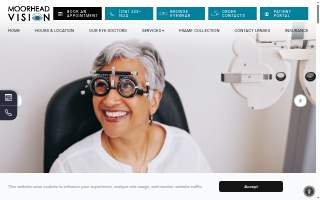 Moorhead Vision website