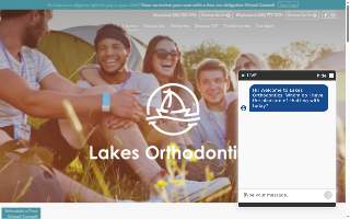 Lakes Orthodontics - Shoreview of Mounds View website