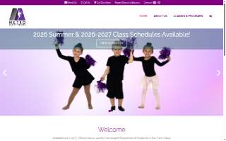 Metro Dance Center of Mounds View website