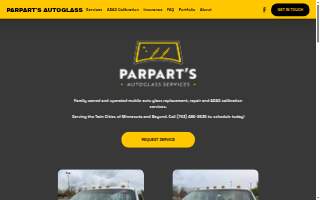 Parpart's Autoglass Services LLC website