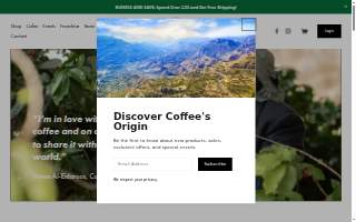 Qamaria Yemeni Coffee Co. of Mounds View website