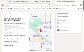 Walgreens Pharmacy of Mounds View website