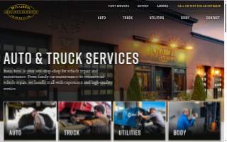 Bona Bros Truck & Utilities website