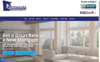 Minnesota Residential Mortgage of New Brighton website