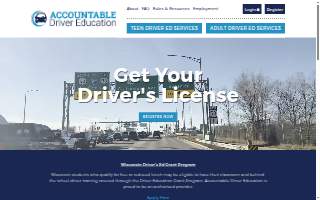 Accountable Driver Education/ Safety & Respect Driving School website
