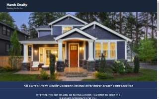 Hawk Realty Company website