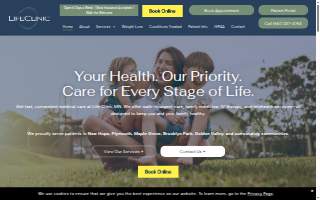 Life Clinic MN of New Hope website