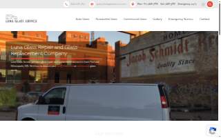 Luna Glass Service LLC website