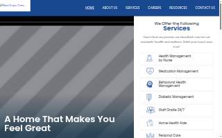 New Hope Care website