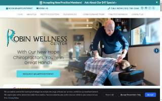 Robin Wellness Center website