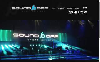 Sound-Off Event Services website