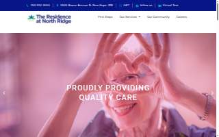 The Residence at North Ridge website