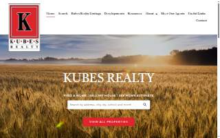 Kubes Realty website