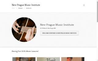 New Prague Music Institute website