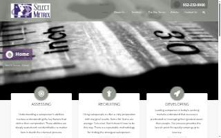 Select Metrix website