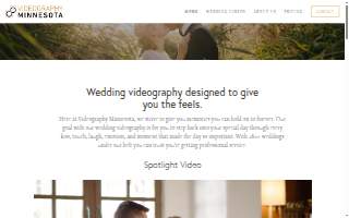 Videography Minnesota website