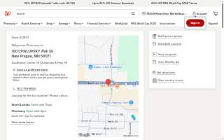 Walgreens of New Prague website
