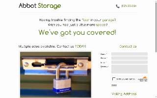 Abbot Storage website