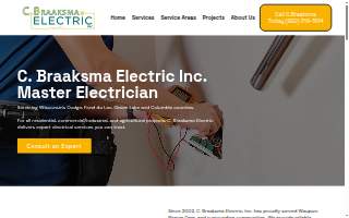 C B Electric website