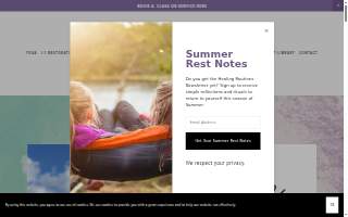 Healing Routines website