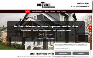Netzke Shingling & Construction LLC website