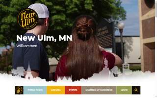 New Ulm Area Chamber of Commerce & Visitor Center website