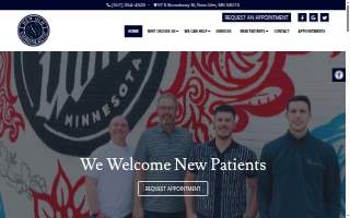 New Ulm Chiropractic website
