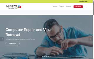 Nuvera Tech Trends website
