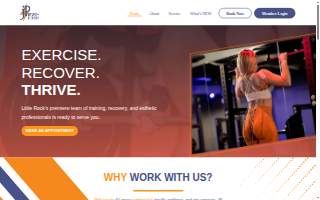 JP Fitness website