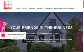 Lacina Siding & Windows Inc website