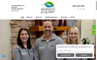 Mankato Family Dental of North Mankato website