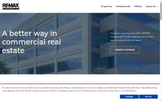 Re/Max Commercial Real Estate website