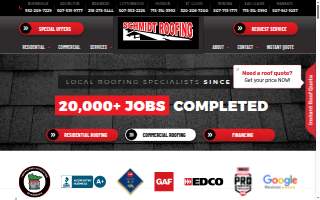 Schmidt Roofing of North Mankato website