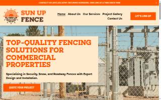 Sun Up Fence LLC of North Mankato website