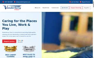 Vanderberg Clean of North Mankato website
