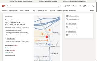 Walgreens Pharmacy of North Mankato website