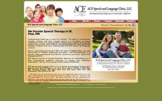 ACE Speech and Language Clinic, LLC of North St. Paul website
